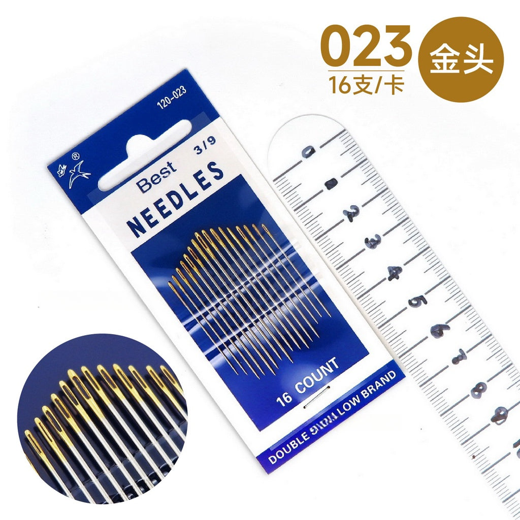 Embroidery Needle 3/9 / Cross Stitch Needle/ Jarum Jahit Tangan/  Hand Sewing Needle/ 刺绣针/ 十字绣针/ 双燕牌手缝针