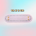 PU Bag Base with Stud/ Tapak Beg Kait/ Bag Bottom/ Leather Base/ Handmade Crochet Bag base/ Glossy Macaroon Color