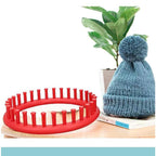 Round Knitting Loom Set/ Crafting Artifact Knitting Tools/ Knitting Device/ Weaving Loom/ Hat Knitter/  袜子帽子编织神器/ 零基础编织器