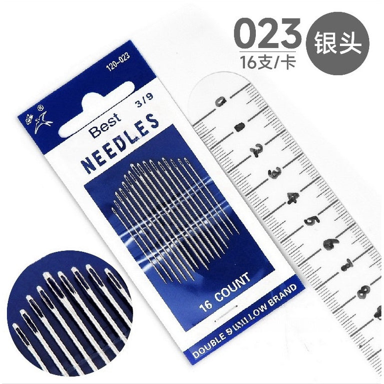 Embroidery Needle 3/9 / Cross Stitch Needle/ Jarum Jahit Tangan/  Hand Sewing Needle/ 刺绣针/ 十字绣针/ 双燕牌手缝针