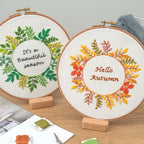 Wooden Block Stand for embroidery display/ Phone holder/ 2 ways wooden embroidery stand