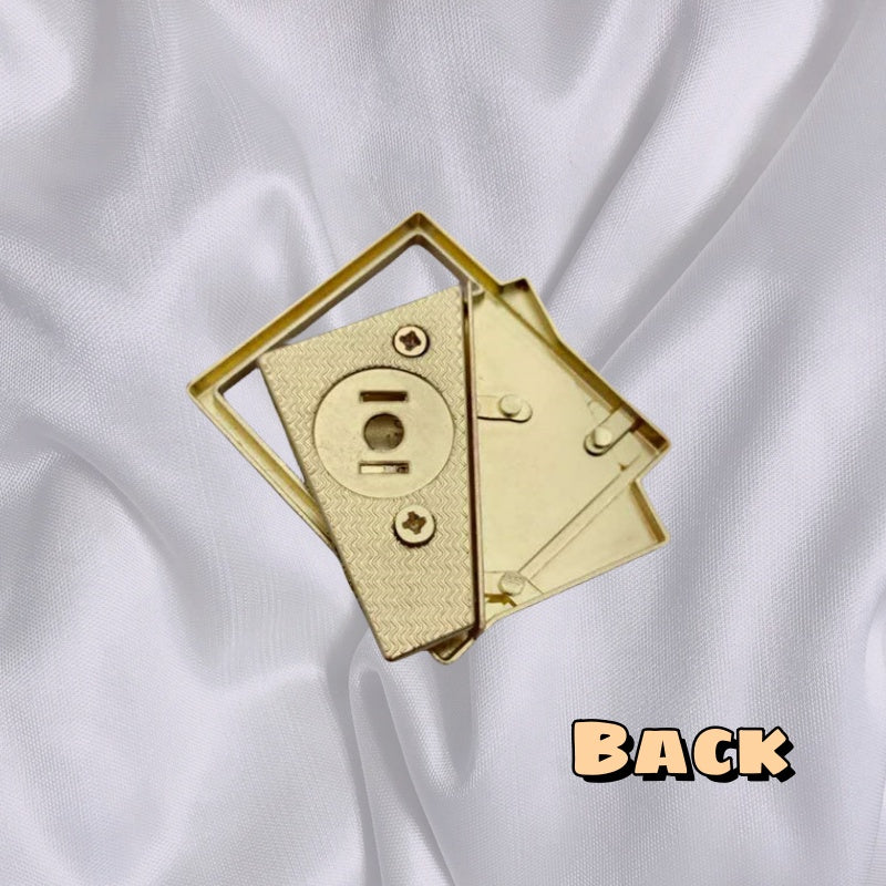 Bag Magnetic Button Clasp/ Snap Button lock for Bag/Kunci Beg Kait/ Crochet Bag Lock/Bag Accessories 包包磁铁锁扣