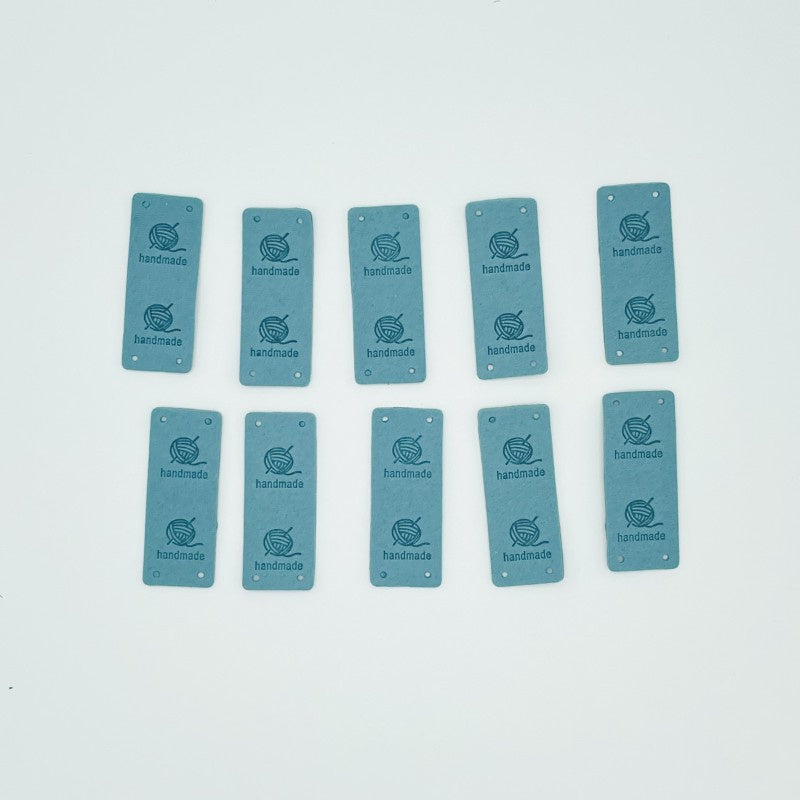 5pcs Handmade Microfiber Label Tag / Color Tag/ Mini Tag handmade Label/ Handmade Tag 迷你彩色手工制作标签