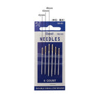 Embroidery Needle 3/9 / Cross Stitch Needle/ Jarum Jahit Tangan/  Hand Sewing Needle/ 刺绣针/ 十字绣针/ 双燕牌手缝针