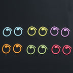 Metal Stitch Marker/ Sweater Stitch Marker/ Wool Knitting Tool / Stitch Ring/ 彩色金属记号扣/ 毛衣记号扣