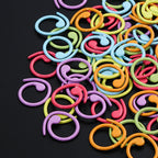 Metal Stitch Marker/ Sweater Stitch Marker/ Wool Knitting Tool / Stitch Ring/ 彩色金属记号扣/ 毛衣记号扣