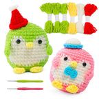 Beginner Crochet Material Kit- DIY Crochet Set-Full Knitting Tools- Crochet Starter Kit for Beginner