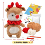 Beginner Crochet Material Kit- DIY Crochet Set-Full Knitting Tools- Crochet Starter Kit for Beginner