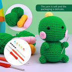 Beginner Crochet Material Kit- DIY Crochet Set-Full Knitting Tools- Crochet Starter Kit for Beginner