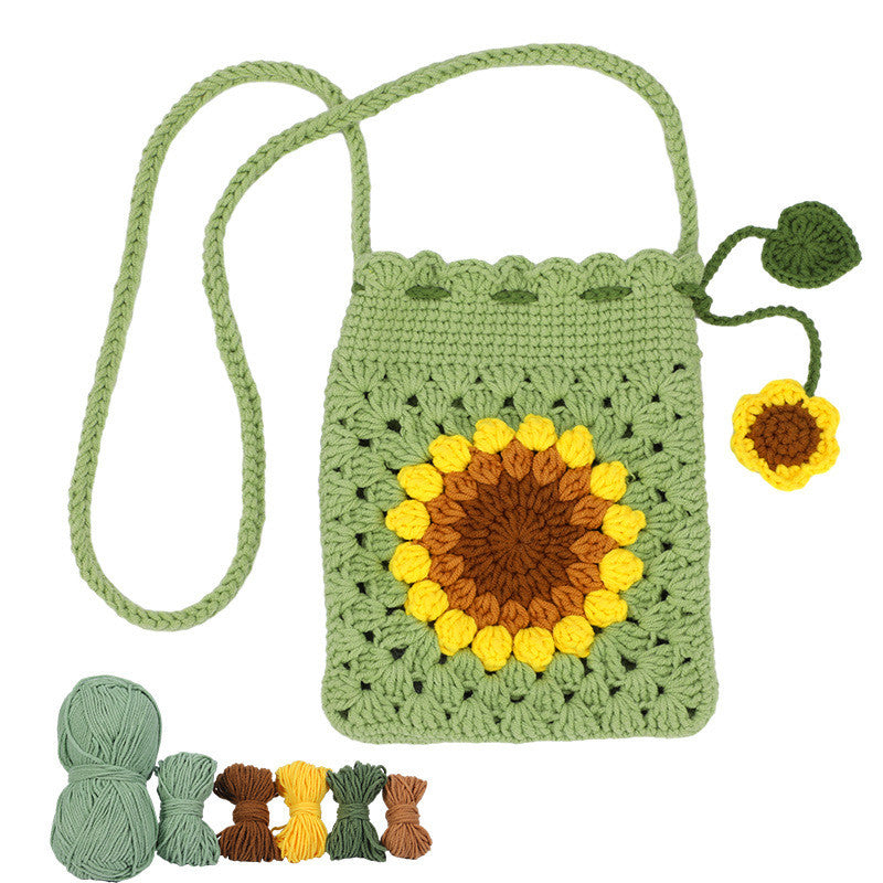 Beginner Crochet Material Kit- DIY Crochet Set-Full Knitting Tools- Crochet Starter Kit for Beginner