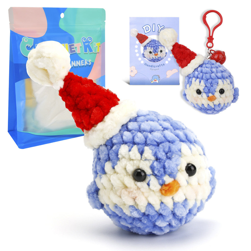 Beginner Crochet Material Kit- DIY Crochet Set-Full Knitting Tools- Crochet Starter Kit for Beginner