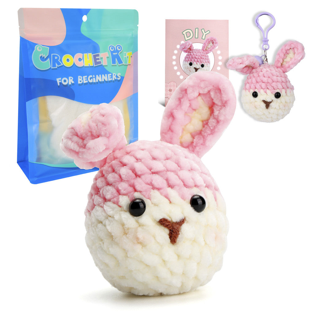 Beginner Crochet Material Kit- DIY Crochet Set-Full Knitting Tools- Crochet Starter Kit for Beginner