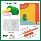 Beginner Crochet Material Kit- DIY Crochet Set-Full Knitting Tools- Crochet Starter Kit for Beginner