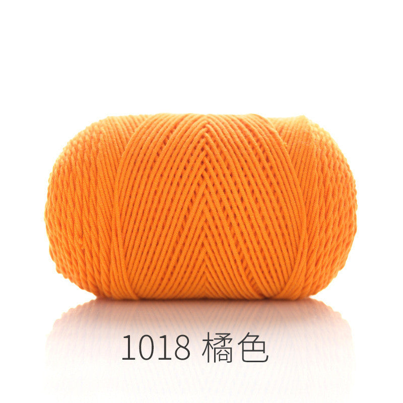 CLEARANCE - 5ply Milk Cotton Yarn/ Handmade DIY Knitting Wool/ Rainbow Yarn/ Benang Kait/ Crochet Yarn/ Knitting Yarn/ 五股牛奶纯色棉/ 针织