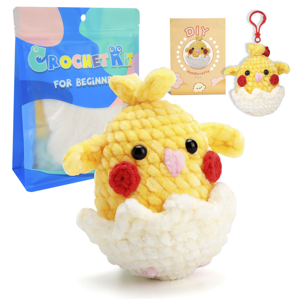 Beginner Crochet Material Kit- DIY Crochet Set-Full Knitting Tools- Crochet Starter Kit for Beginner