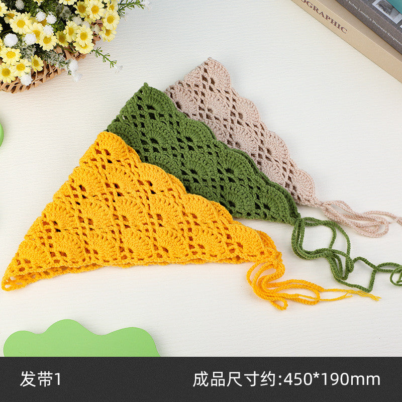 Beginner Crochet Material Kit- DIY Crochet Set-Full Knitting Tools- Crochet Starter Kit for Beginner