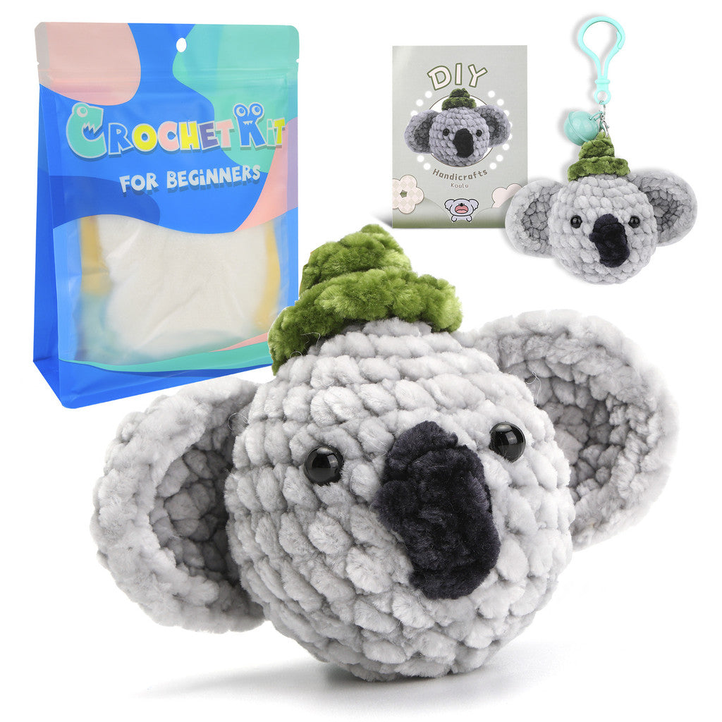 Beginner Crochet Material Kit- DIY Crochet Set-Full Knitting Tools- Crochet Starter Kit for Beginner
