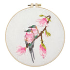 Embroidery Kit/ Needlework for Beginner/ Set Sulaman Tangan /DIY cross stitch set / Embroidery Material Kit Bird /Owl
