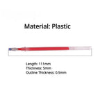 5pcs Heat Erasable Pen Refill/ Water Soluble Pen/ Fabric Marker/ High Temperature Vanishing Pen/ Embroidery Marker Pen