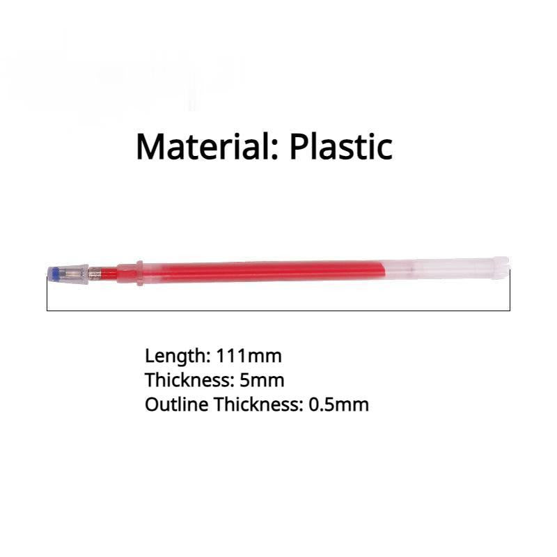 5pcs Heat Erasable Pen Refill/ Water Soluble Pen/ Fabric Marker/ High Temperature Vanishing Pen/ Embroidery Marker Pen