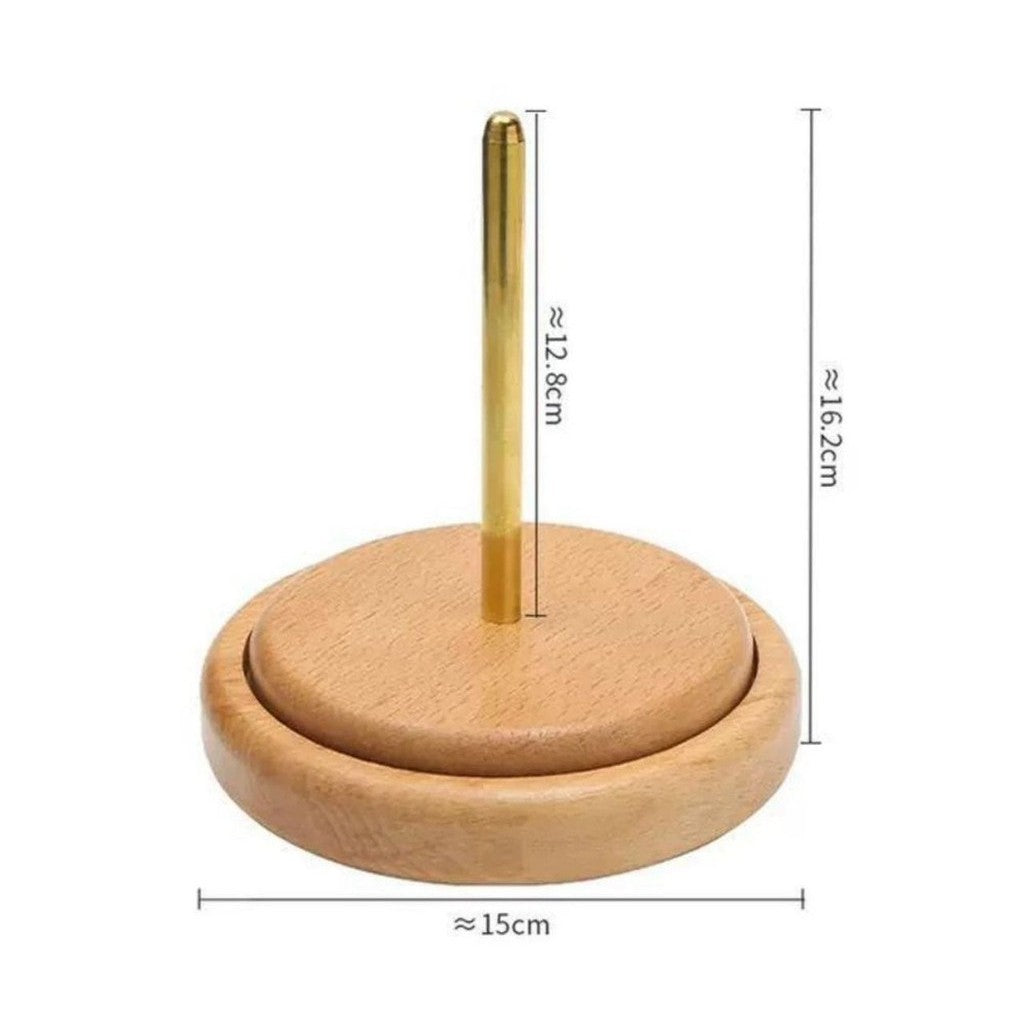 Yarn Spindle /Yarn Winding Tools/ Premium Quality Wood/ Yarn Spinner/ Yarn Holder Stand