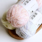 Cloud Cotton Yarn - DIY Hand-Woven Baby Blanket Nitrile Wool Yarn- Crochet & Knitting Yarn- Benang Kaitlin