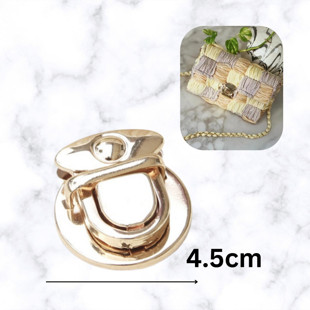 Light Weight Bag Lock - Duck Lock- Bag Buckle- Kunci Bag Kait- Crochet Bag Accessories (Normal Quality)