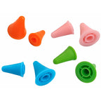 Ready Stock 4 pairs (8pcs) Anti-dropping Needle Cap Knitting Tool Knitting Needle Cap Colourful