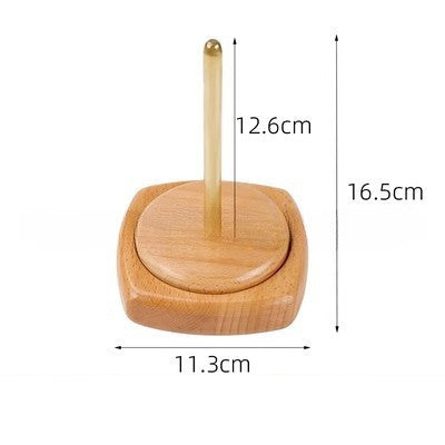 Yarn Spindle /Yarn Winding Tools/ Premium Quality Wood/ Yarn Spinner/ Yarn Holder Stand