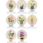 DIY Yarn Embroidery Kit 3D Handmade Fabric Craft/ Needlework for Beginner/ Set Sulaman Tangan Benang Kait Flower Series