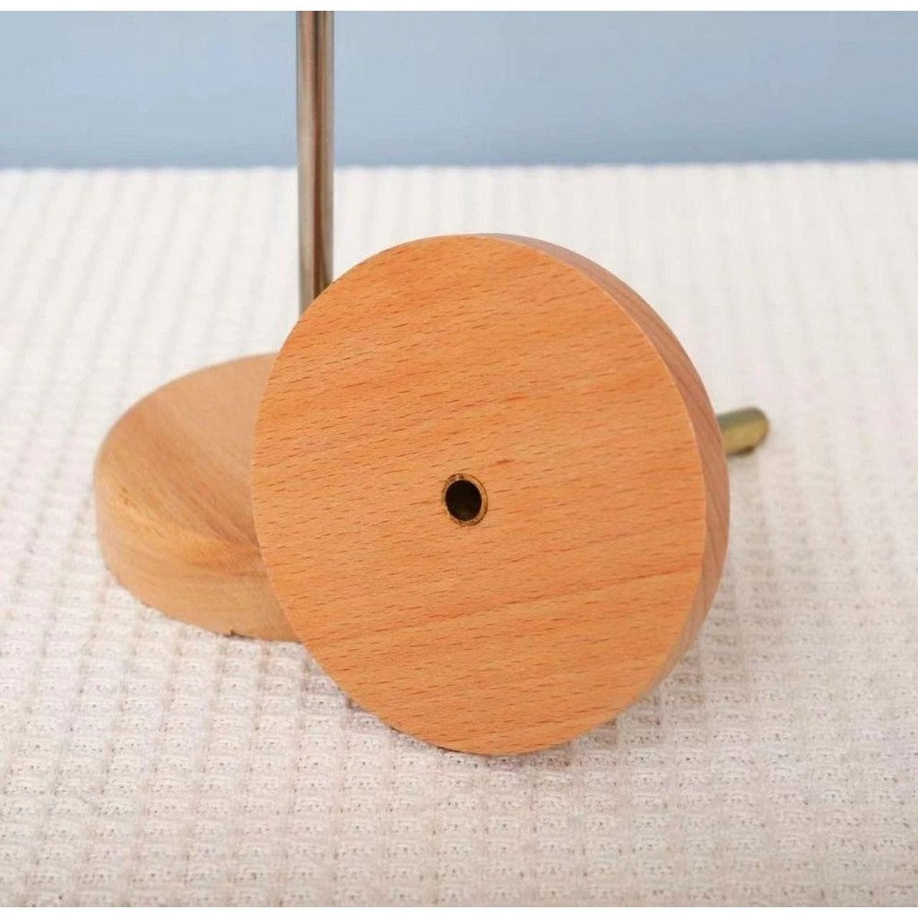 Yarn Spindle /Yarn Winding Tools/ Premium Quality Wood/ Yarn Spinner/ Yarn Holder Stand