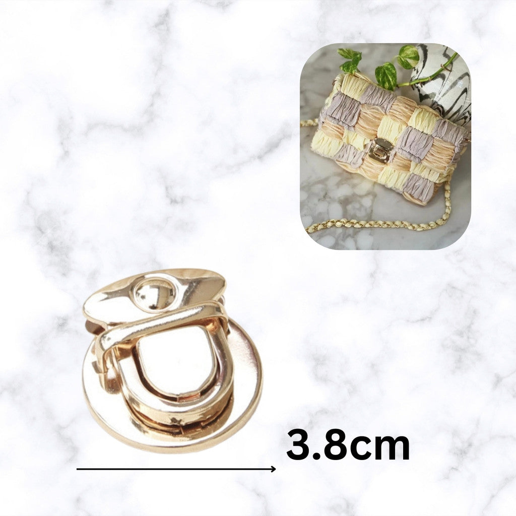Light Weight Bag Lock - Duck Lock- Bag Buckle- Kunci Bag Kait- Crochet Bag Accessories (Normal Quality)