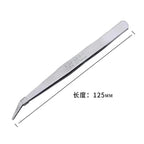 125/145mm Tweezers (Straight / Curve) Stainless Steel tweezers / Penyepit Benang (Lurus / Bengkok)