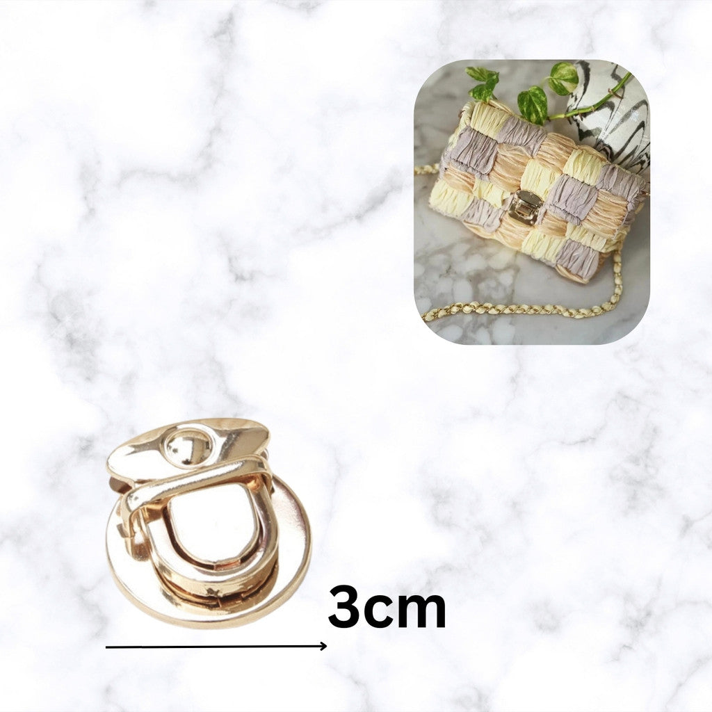 Light Weight Bag Lock - Duck Lock- Bag Buckle- Kunci Bag Kait- Crochet Bag Accessories (Normal Quality)
