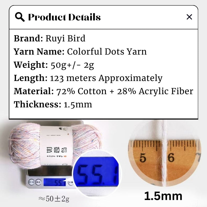 Cloud Cotton Yarn - DIY Hand-Woven Baby Blanket Nitrile Wool Yarn- Crochet & Knitting Yarn- Benang Kaitlin