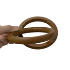 O shape Flat Wooden Handle for Handmade Handbag DIY Tote Purse Pemegang Beg Kayu O Handle