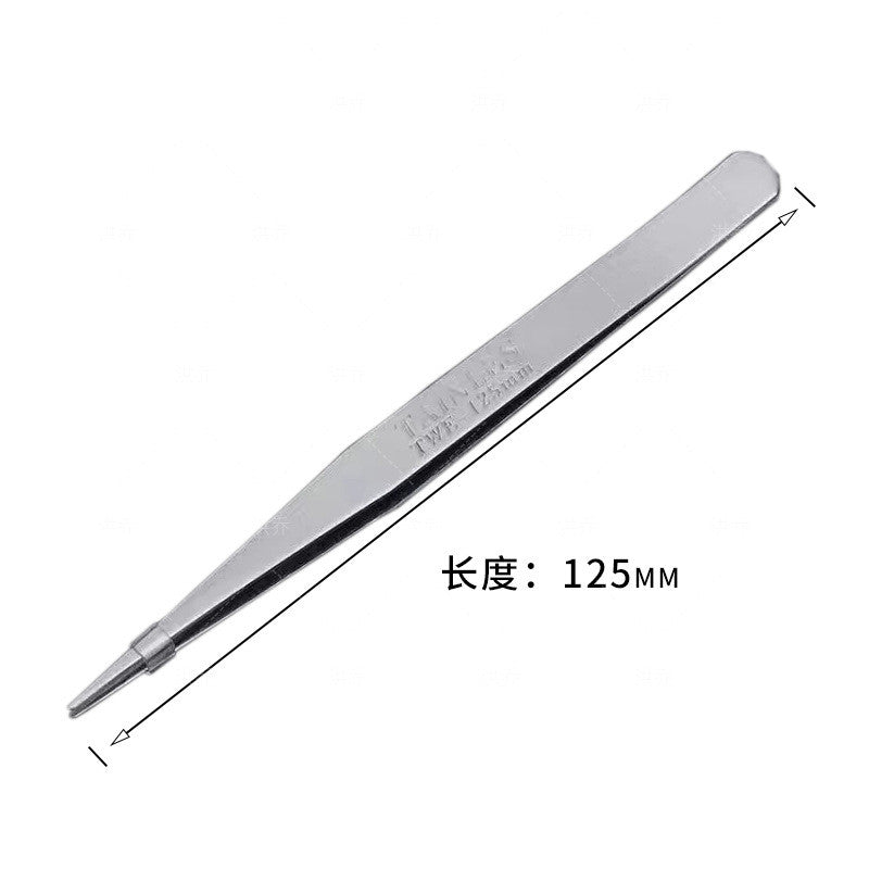 125/145mm Tweezers (Straight / Curve) Stainless Steel tweezers / Penyepit Benang (Lurus / Bengkok)