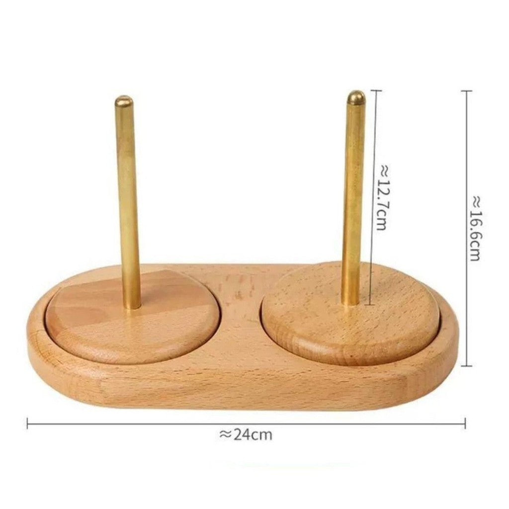 Yarn Spindle /Yarn Winding Tools/ Premium Quality Wood/ Yarn Spinner/ Yarn Holder Stand