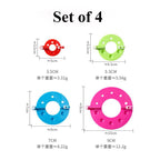 4 sizes DIY Pom Pom Maker/ Fluff Ball Weaver Bobble Craft Plush ball Making Tool/ Yarn Ball Making Tools 绒线器/ 毛线球编制器