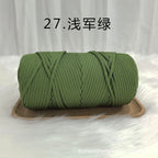 4mm Benang PP Spring 300g | Benang Kait Beg | Premium Chunky Rope Cord Yarn | Tali Beg
