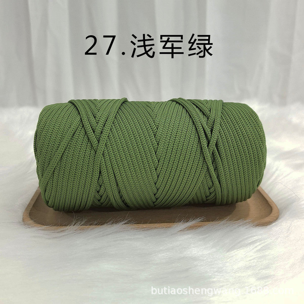 4mm Benang PP Spring 300g | Benang Kait Beg | Premium Chunky Rope Cord Yarn | Tali Beg