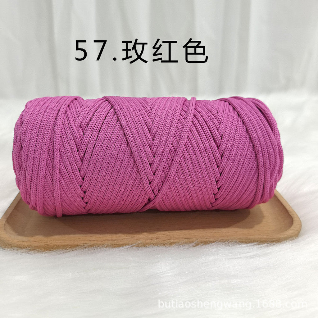4mm Benang PP Spring 300g | Benang Kait Beg | Premium Chunky Rope Cord Yarn | Tali Beg