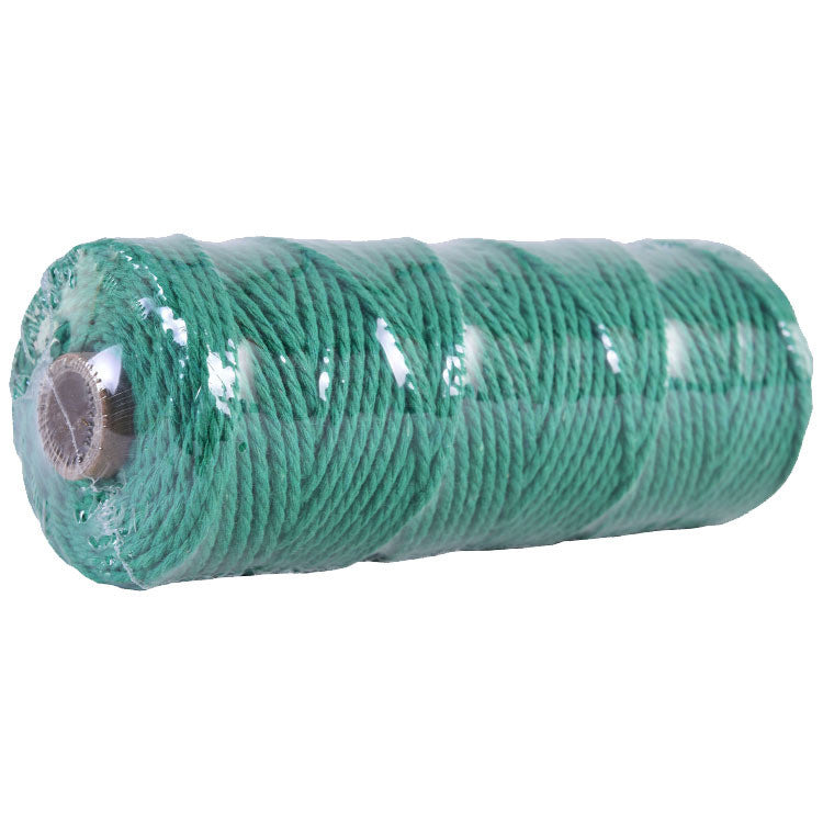 2mm Colorful Cotton Rope | DIY Macrame Craft Cord | Thick Twisted String for Wall Hanging, Wrapping & Decoration