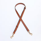 1pc Genuine Leather Bag Strap Adjustable Litchi Texture | Thin Shoulder/ Crossbody Long Strap | Replacement Bag Strap