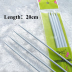 20cm | 40cm - Knitting Needle (4pcs) for scarves & socks | Double Pointed | Set Jarum Kait Lurus untuk Selendang