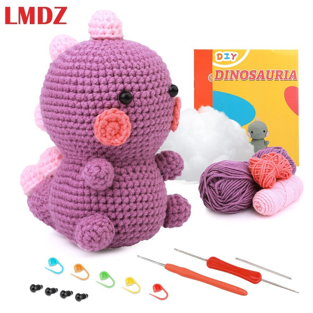 Beginner Crochet Material Kit- DIY Crochet Set-Full Knitting Tools- Crochet Starter Kit for Beginner