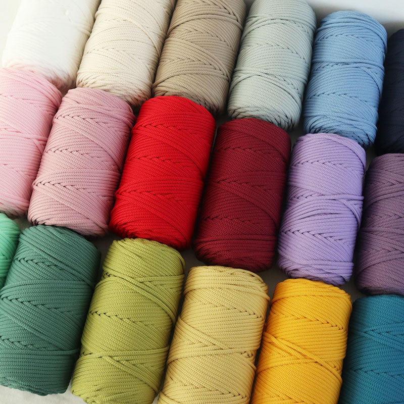 4mm Benang PP Spring 300g | Benang Kait Beg | Premium Chunky Rope Cord Yarn | Tali Beg