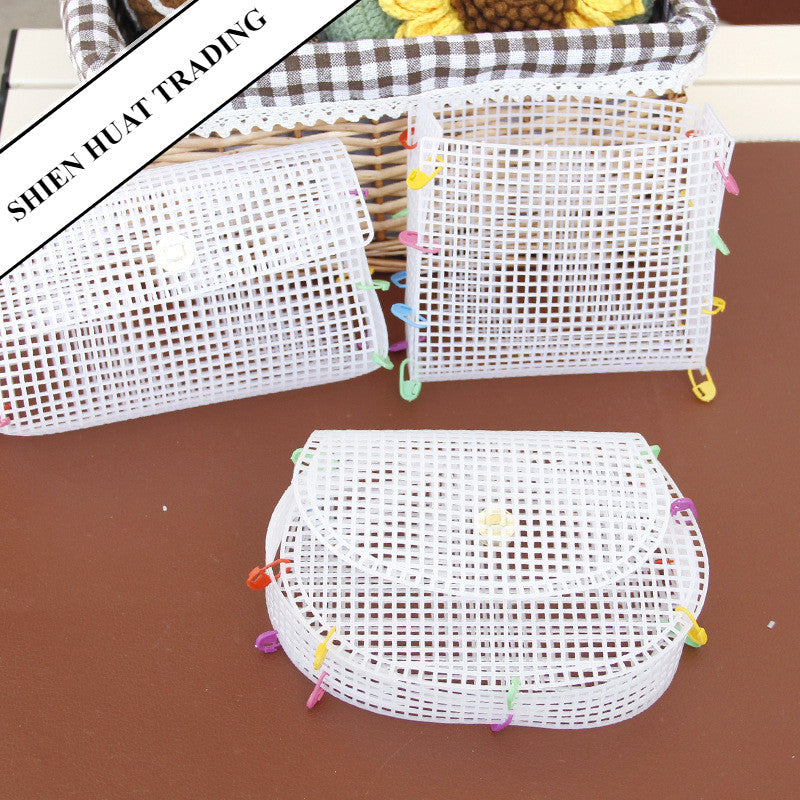 Bag Mesh/ Plastic Grid/  Plastic Coaster Mesh/ Canvas Mesh/ Benang Kait Beg/ Jaring Plastik/ Canvas Mesh Sheet / 包包网格片