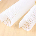 Square Mesh Panel for DIY Crochet Bags & Tissue Boxes – Base Support Grid Board for 3D Embroidery & Handwoven Projects