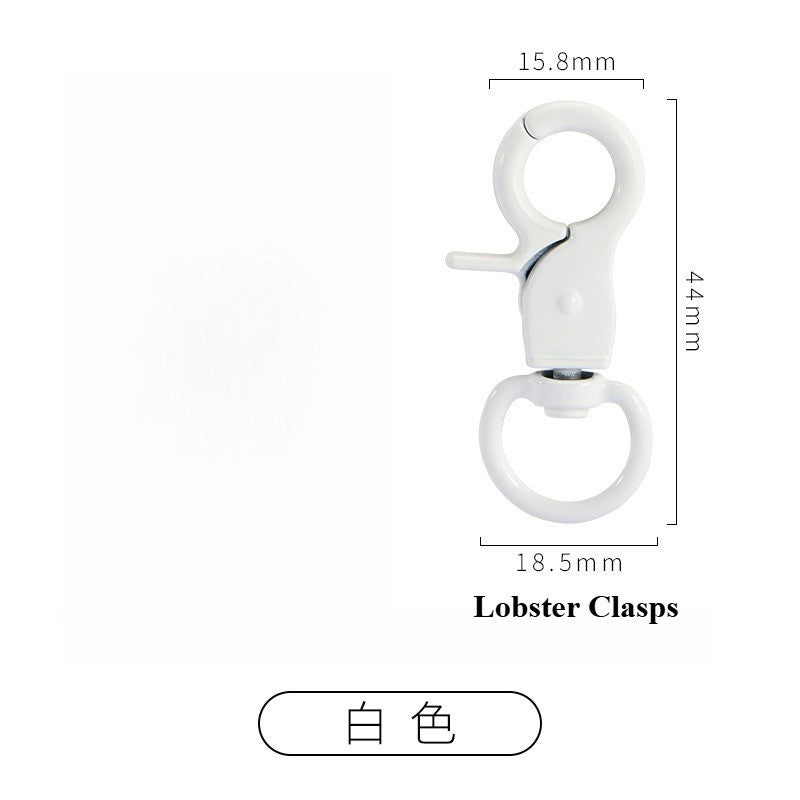 1pcs - DIY Color Painted Zinc Alloy Lobster Clasps | Keychain & Bag Accessories | Cangkuk Brg | Aksesori Gantungan Kunci